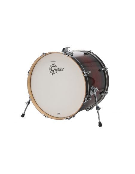 Grosse Caisse Catalina Maple 22"x16" - Deep Cherry Burst