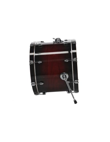 Grosse Caisse Catalina Maple 22"x16" - Deep Cherry Burst