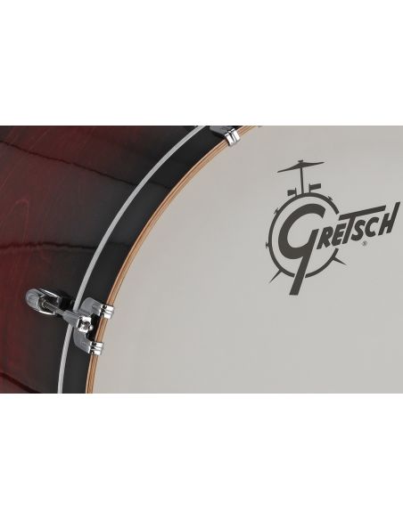 Grosse Caisse Catalina Maple 22"x16" - Deep Cherry Burst