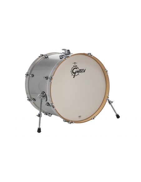 Bass Drum Gretsch - Catalina Maple 22"x16" - Silver Sparkle