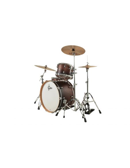 Drum-Set Grestch 3 shells - Catalina Club 24" - Satin Antique Fade