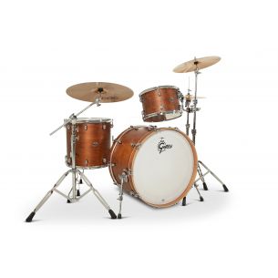 Drum-Set Grestch 3 shells - Catalina Club 24" - Satin Walnut Glaze