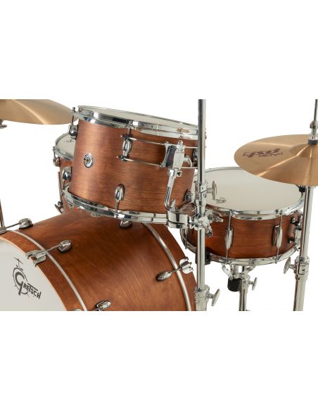 Jeu de 3 Fûts Catalina Club 24" - Satin Walnut Glaze