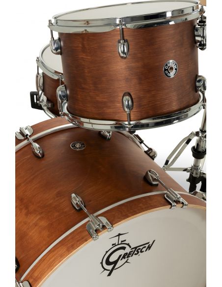 Jeu de 3 Fûts Catalina Club 24" - Satin Walnut Glaze