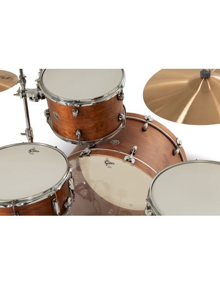 Jeu de 3 Fûts Catalina Club 24" - Satin Walnut Glaze
