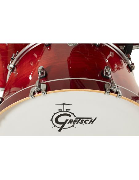 Jeu de 3 Fûts Catalina Club 24" - Gloss Crimson Burst