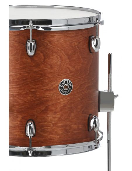 CC2-1213F-SWG - Cataline Club Floor Tom 13"x12" - Satin Walnut Glaze