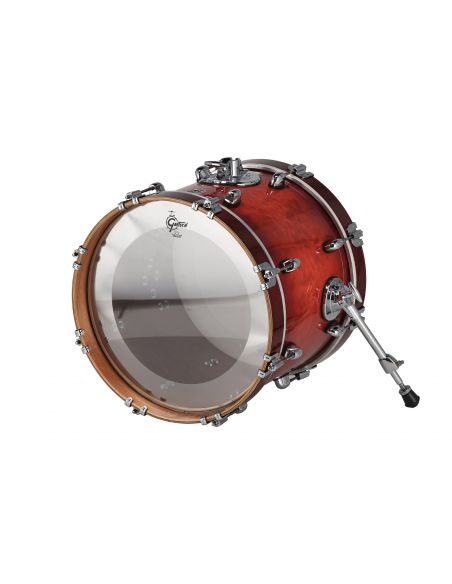 Bass Drum Catalina Club - Gloss Crimson Burst-16"x12"
