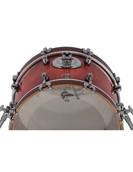 Bass Drum Catalina Club - Gloss Crimson Burst-16"x12"