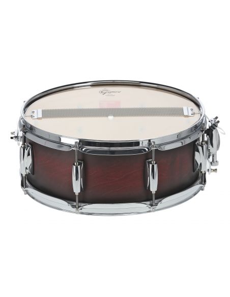 Snare Drum Catalina Maple 14"x5,5" - Satin Deep Cherry Burst