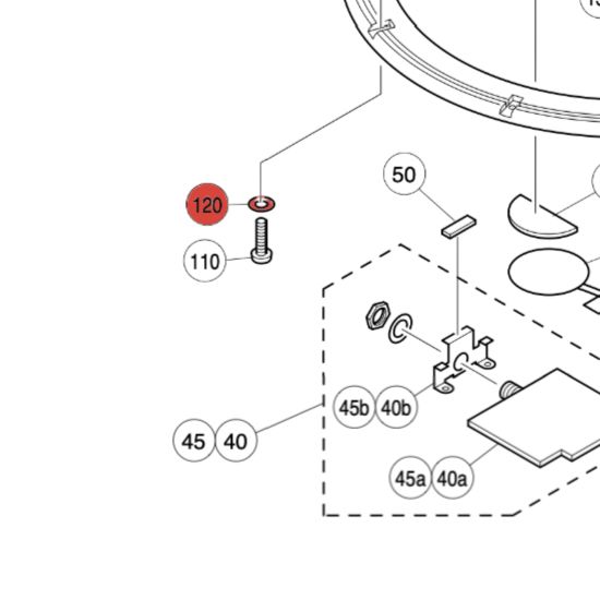 4x10 Flat Washer