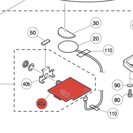 CARTE DE CIRCUIT IMPRIMÉ - PCY150S