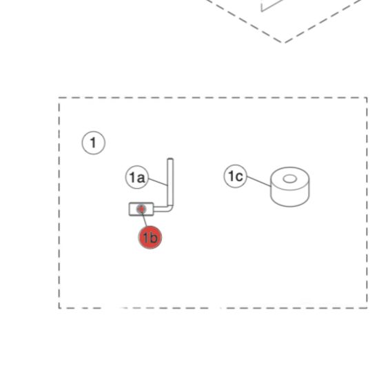 BOULON 6x10 TAMBOUR CLÉ - PCY135
