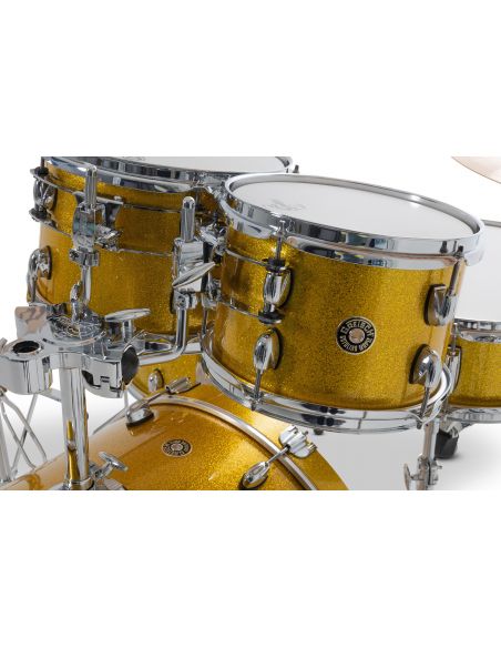 Drum-Set Grestch 5 shells - Catalina Maple 20" - Lemon Sparkle