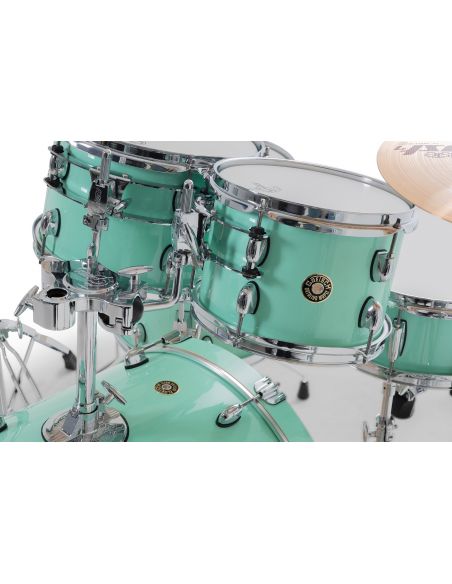 Drum-Set Grestch 5 shells - Catalina Maple 20" - Seafoam Green
