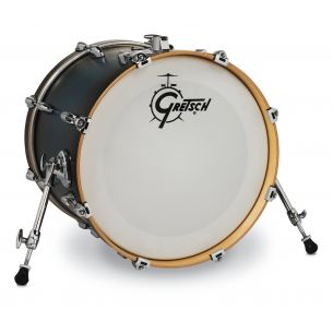 Bass Drum Renown Maple Satin Antique Blue Burst 18" x 14"