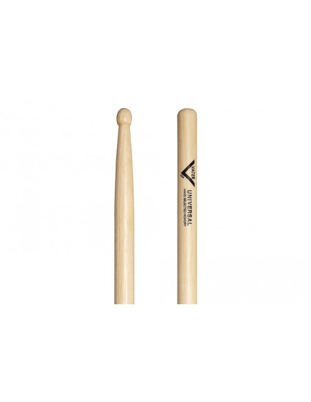 VHUW - Baguettes de batterie American Hickory Universal