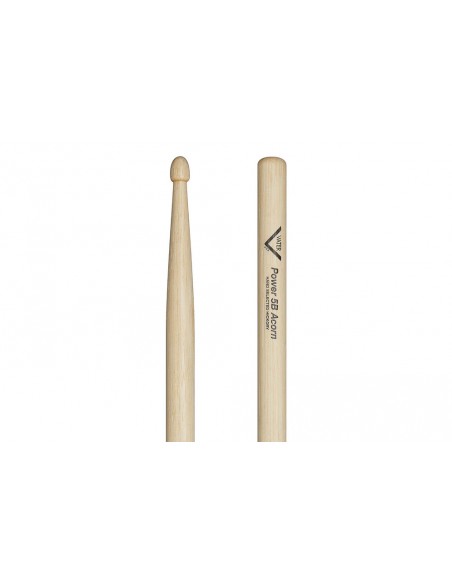 VHP5BAW - Baguettes de batterie American Hickory Power 5B Acorn