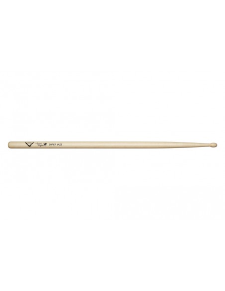 VSMSJW - Baguettes de batterie Sugar Maple SUPER JAZZ Wood