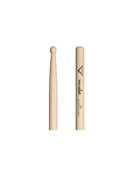 VHN3AW - Baguettes de batterie Nude Series 3A Wood Tip