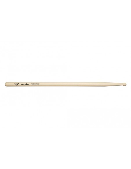 VHNP5BW - Baguettes de batterie Nude Series Power 5B Wood Tip