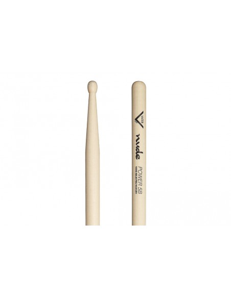 VHNP5BW - Drumsticks Nude Series Power 5B Wood Tip
