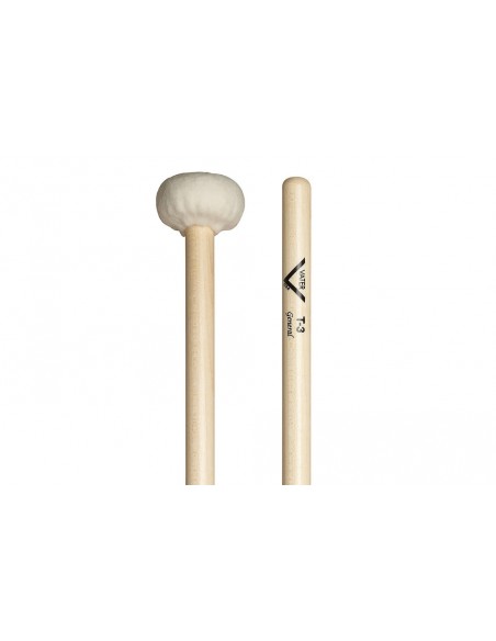 VMT3 - Baguettes de batterie Timpani Mallet T3