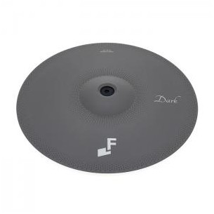 EFNOTE 18” Ride/Crash - Cymbale pour Batterie Électronique Noire – Black Electronic Drum Kit Cymbal