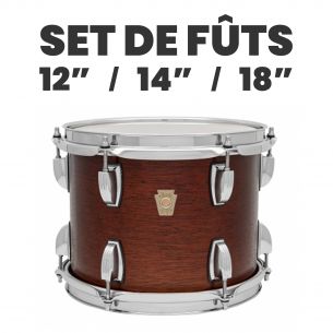 Set de Fûts Acajou Naturel Jazzette Outfit - Ludwig Legacy Finition Vernis