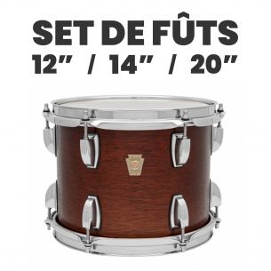 Set de Fûts Acajou Naturel Downbeat Outfit - Ludwig Legacy Finition Vernis