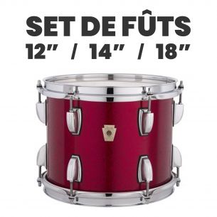 Jazzette Outfit Natural Maple Drum Set - Ludwig Legacy with Wraptite Finish