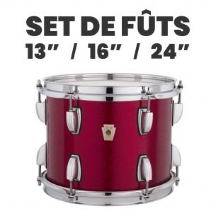 Set de Fûts Erable Naturel ProBeat Outfit - Ludwig Legacy Finition Wraptite
