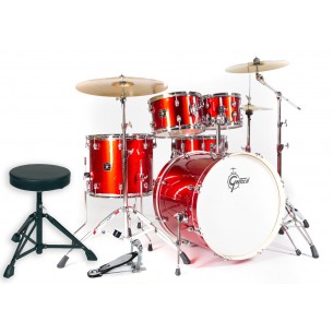 Complete Kit of 5 Energy 22" barrels - Red