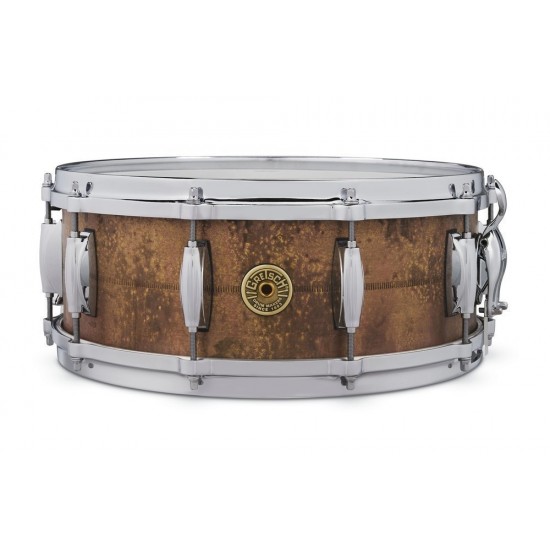 USA Keith Carlock Signature Snare Drum 14" x 5.5" - Brown