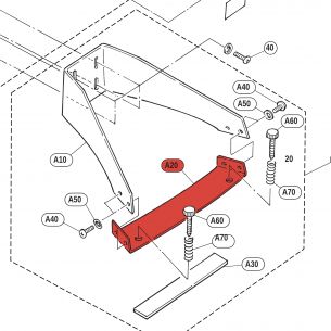 Angle-bracket base KP60