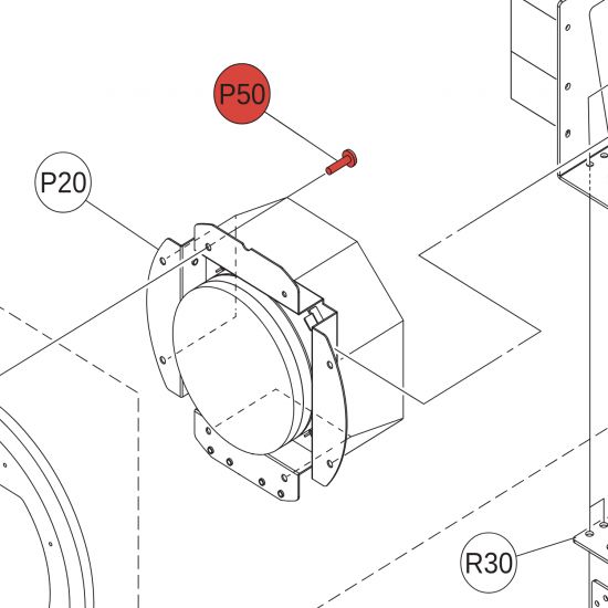 Vis auto-taraudeuse à tête bombée -1 4.0X14 MFZN2W3
