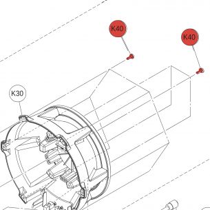 Vis auto-taraudeuse à tête bombée -B 4.0X10 MFZN2B3