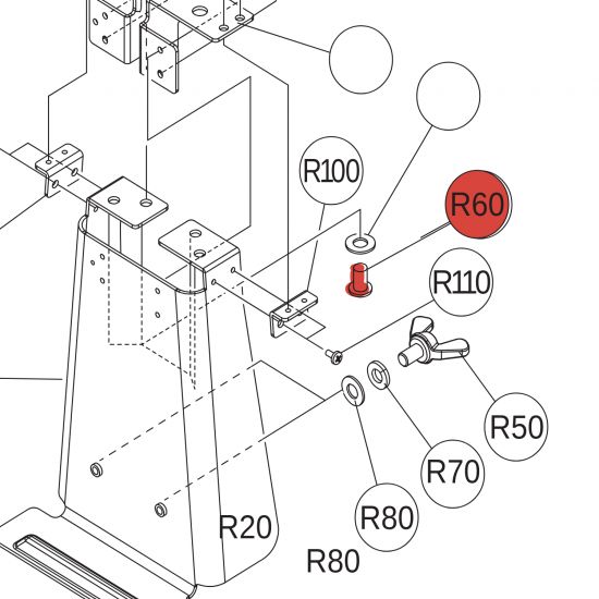 Pan-head screw 6.0X14 MFZN2B3 L-140