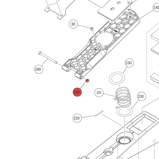 Écrou hexagonal M5 2 MFZN2W3 ELS-01X