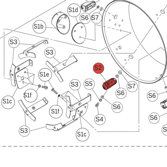 Support d’angle LUG KP125
