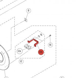Jack socket holder 1.0 KP125