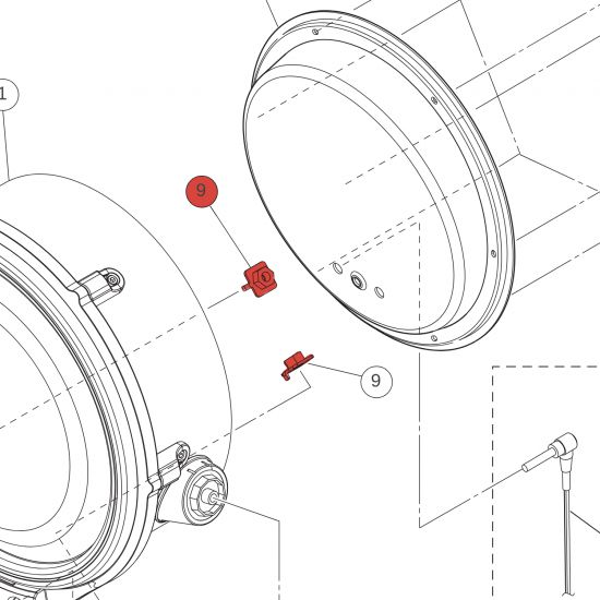 Riser mount 2.0 L KP125