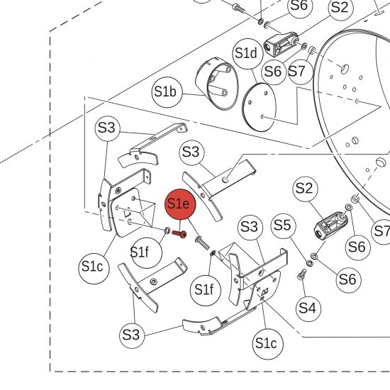 Vis à tête bombée 5.0X20 MFZN2W3 KP125