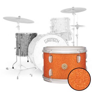 Floor Tom USA Broadkaster Nitron Wrap - Gold Glass