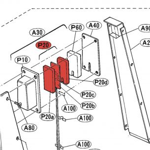 Sensor assembly KP80