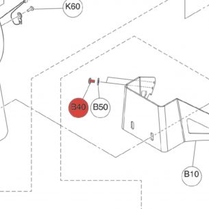 Pan-head screw 4.0X6 MFZN2B3 AW2400