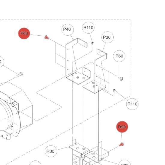 Pan-head self-tapping screw -B 4.0X8 MFZN2W3