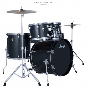 Evolution 5-piece shell pack 20" with hardware - Moon Dust