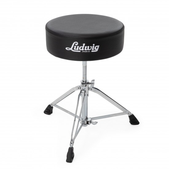 LP51THDIR Pro round drum throne - Black