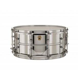 LB402BT Supraphonic Chrome over Brass snare drum 14" x 6.5" tube lugs - Chrome over brass